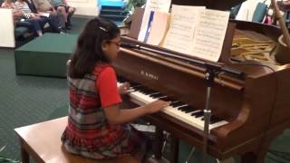 Abigail Spring 2017 recital   Piano instrumental