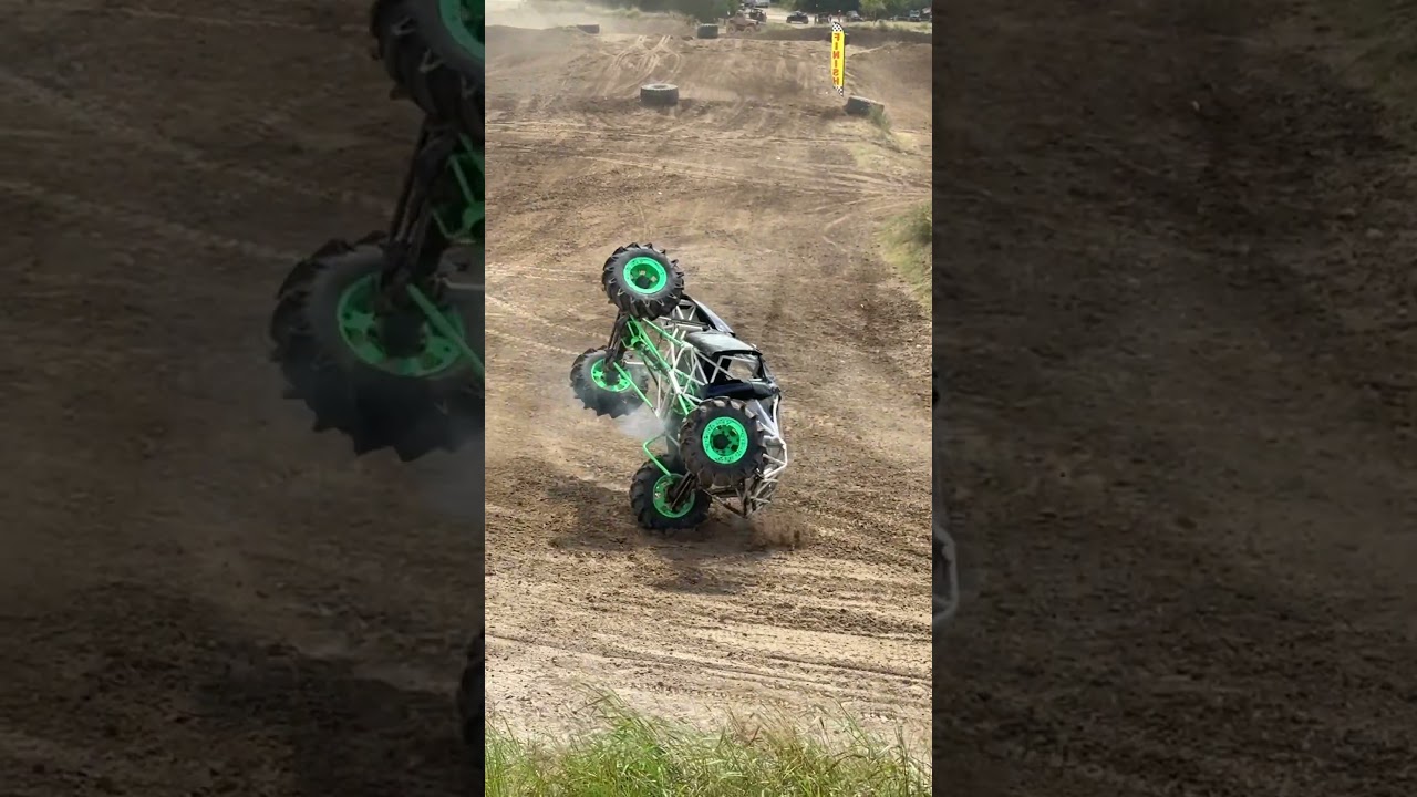 TWISTED OKIE Mega Truck CRASH!  