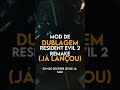 Dublagem BR de Resident Evil 2 Remake (via mod) FINALMENTE chegou! 🎙️ #games #residentevil