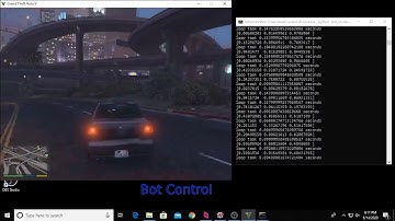 GTA V Self Driving Car | V1 | Python