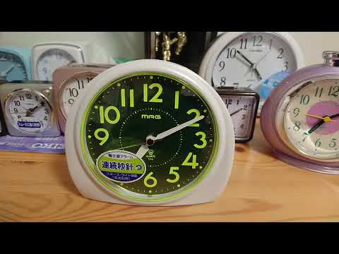 MAG　目覚まし置時計　あけぼの　動作鑑賞　アラーム音