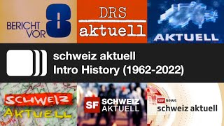schweiz aktuell Intro History (1962-2022)