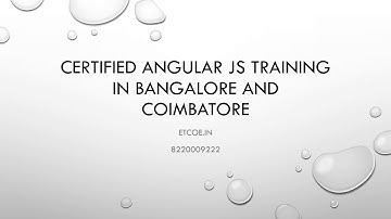 Certified Angular JS Training in Bangalore and Coimbatore-etcoe.in