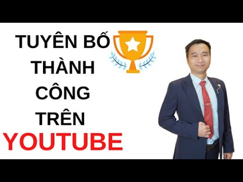 Live #56: Tuyên bố thành công trên Youtube | Trần Anh Tuấn Official