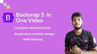 Bootstrap 5  in One Video | Web Development With Bootstrap