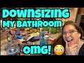 Master Bathroom &amp; Closet Purge - Downsizing Everything Phase 2