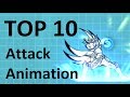 Battle Cats - Top 10 ATTACK ANIMATIONS !!!