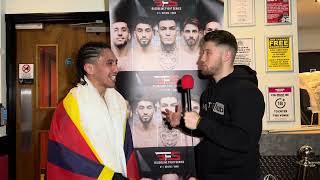 Rinchen Griffiths Golha Interview at Bloodline Fight Series with Joe Turner