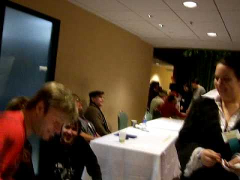 Getting Johnny Yong Bosch and Vic Mignogna's Autograph at the New England Fan Experience!! :D