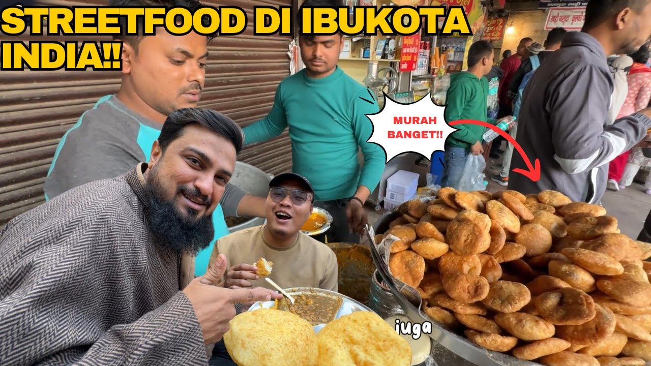HANTAM HABIS SEMUA STREETFOOD DI 🇮🇳 INDIA‼️INI KAN YANG KALIAN PENGEN SELAMA INI 🧐‼️