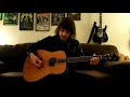 The loadout  jackson browne cover transcribed from piano to guitar