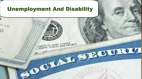 Unemployment and disability income.  Can you get both?
