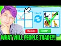 Can We Reveal WHAT PEOPLE TRADE FOR MEGA NEON FROST DRAGON!? (INSANE RARE TRADES)