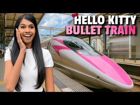 First Time Riding Japan's Cutest Bullet Train (worth The Hype?)