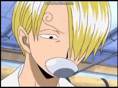 One Piece Sanji Making Food At Marine Base