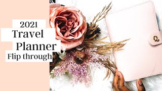 2021 Planner| Mini HP| Travel Planner flip through