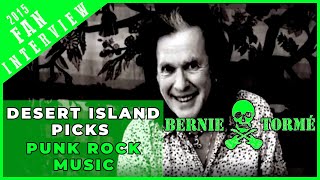 Bernie Torme answers fan questions: part 3 - Desert Island Picks, Punk Rock Music And Hair Styles