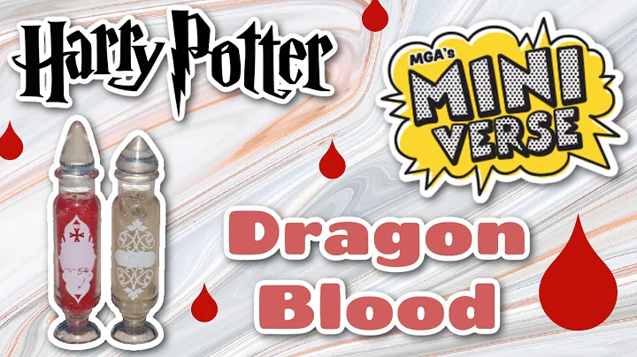 Miniverse Harry Potter Potions - Making Dragon Blood!