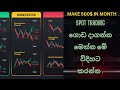 Spot trading ගොඩ දාගන්න මෙන්න මේ විදිහට කරන්න .