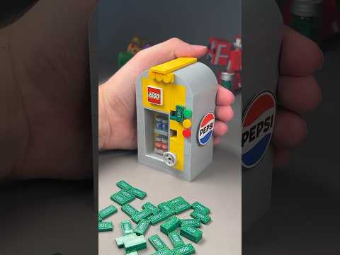 Working Soda Lego Vending Machine #lego