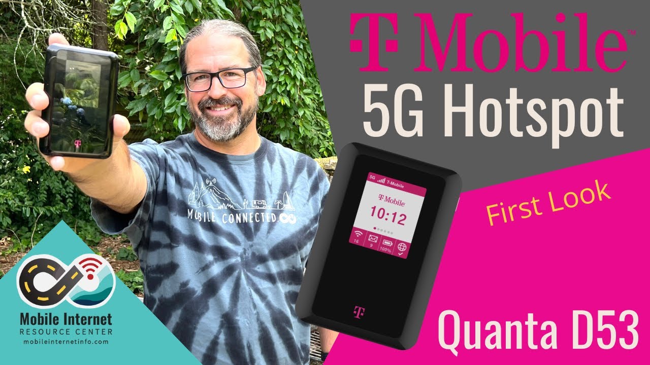 First Look: T-Mobile 5G Hotspot by Quanta D53 