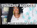 What Thredup Rejected or Didn't Sell & How to Sell Clothes on Thredup |  PART 7