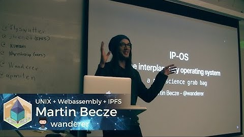 Martin Becze: Interplanetary OS