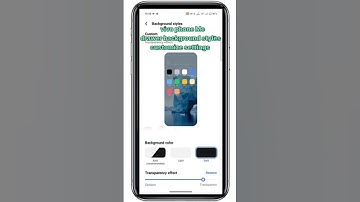 Drawer background color and transparency effect || How to enable app drawer background transparency