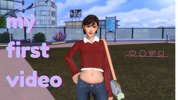 My First Video | Create A Sim | Sims 4