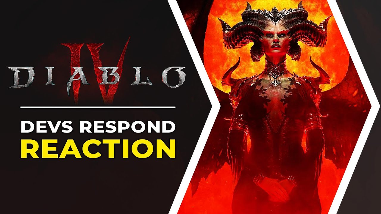 Diablo 4 Devs Respond To Criticism Reaction YouTube