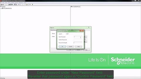 Creating New User Accounts in ION Setup | Schneider Electric Support