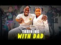 Jiu Jitsu Training With DAD