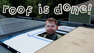 We Finally Installed Our MaxxAir Fan! (And Cut a Hole in Our Roof)