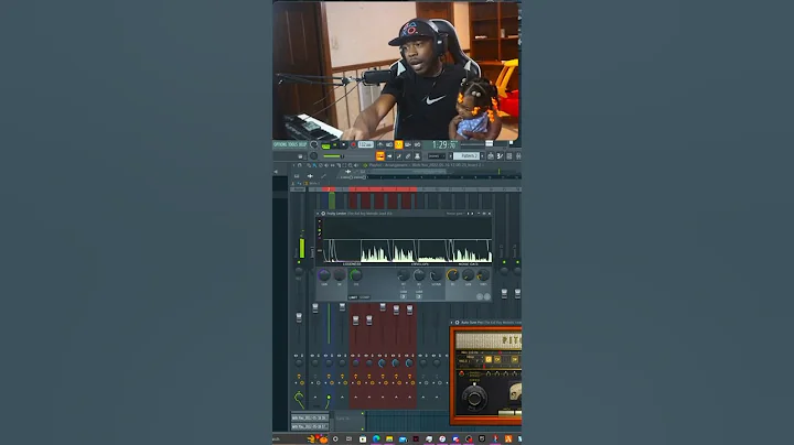 Toddler Accidentally Creates a Hit Song 😂 #songwriting #rapper