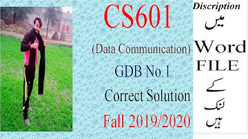 CS601 GDB No.1 Solution Fall 2019 & 2020 //knowledge of world