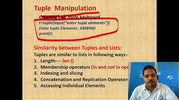Revision Tour -Tuples