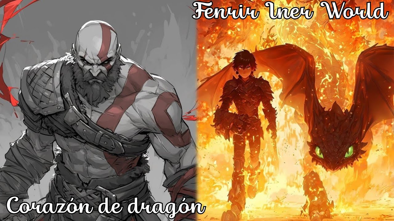 Corazón De Dragón. Como Entrenar A Tú Dragón x Kratos FanFic. One Shot.