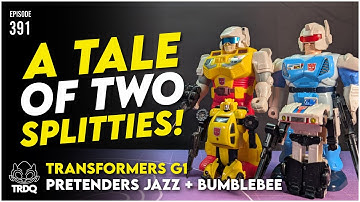 TRDQ: Transformers G1 - Classic Pretenders - Jazz and Bumblebee Review