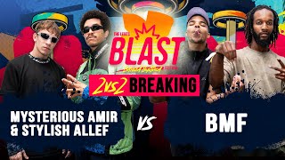 Stylish Allef & Mysterious Amir vs BMF I Top 8 2vs2 Breaking I The Legits Blast 2023