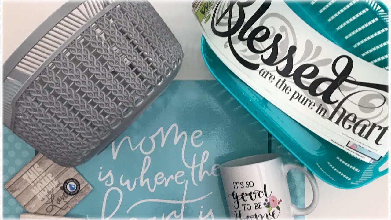 DOLLAR TREE DIY HAUL | NEW ORGANIZERS | NEW RAE DUNN INSPIRED DECALS (021719)