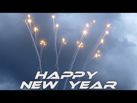 4K UHD Happy New Year Video 2024 (Pioneer team) Airshow Video