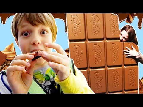 Видео путешествия для детей - Фабрика шоколада - Пробуем вкусняшки!