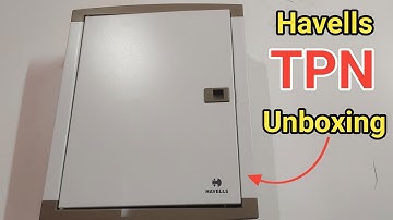 Havells 3-Phase TPN 6 Way Distribution Box | Unboxing | Best TPN Distribution Box for Home