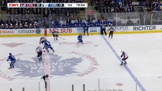 Avalanche vs Maple Leafs. Jan 14, 2019
