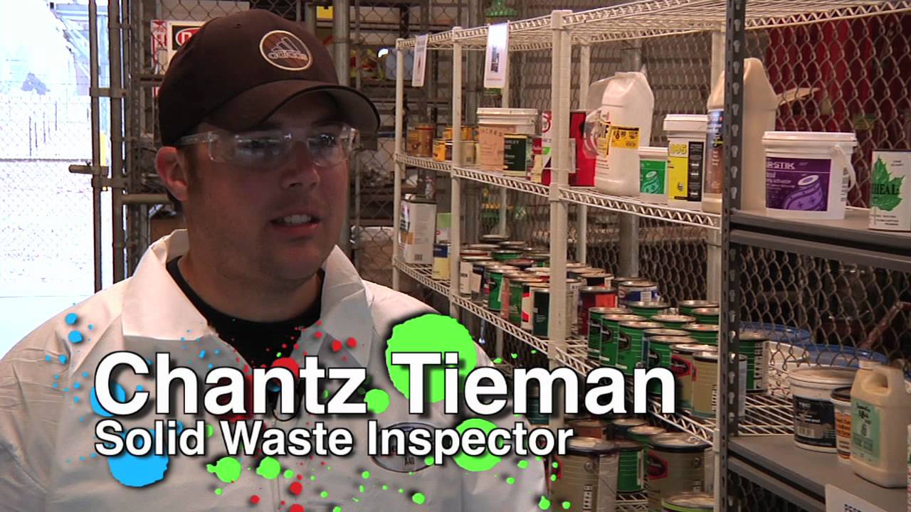 Household Hazardous Waste Collection Center YouTube