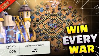Giftige anti-2 TH18 basis om elke CWL-oorlog te winnen 🤯 Beste TH18 CWL/oorlogsbasislink