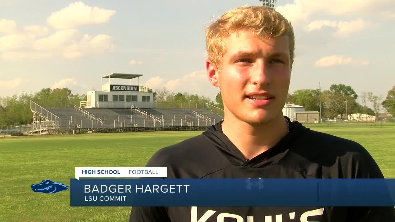 AES punter, Badger Hargett, announces commitment to LSU YouTube