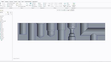 Creo How to create Hole feature In Different Ways.