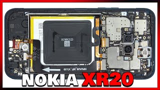 Nokia XR20 Disassembly Teardown Repair Video Review