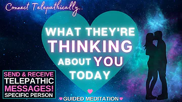 What Are They THINKING About YOU Today | Connect Telepathically With SP✨INSTANT CONTACT✨